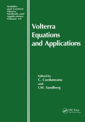 book Volterra equations and applications