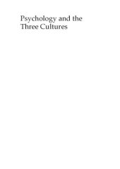 book Psychology and the three cultures: history, perspectives and portraits