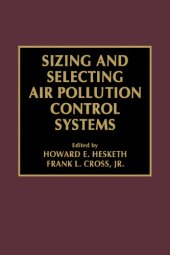 book Sizing and selecting air pollution control systems