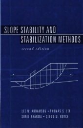 book Slope stability and stabilization methods