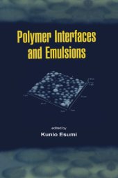 book Polymer interfaces and emulsions