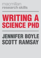 book Writing a Science PhD