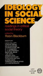 book Ideology in social science : readings in critical social theory