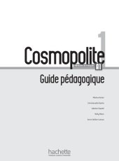 book Cosmopolite 1 A1: Guide pédagogique