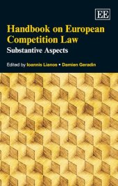 book Handbook on European Competition Law: Substantive Aspects