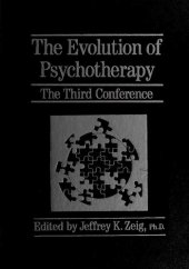 book The evolution of psychotherapy : the third conference