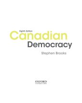 book Canadian democracy