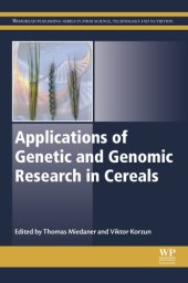 book Applications of genetic and genomic research in cereals