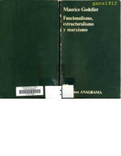 book Funcionalismo, estructuralismo y marxismo