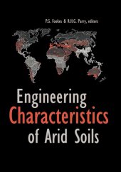 book Engineering Characteristics of Arid Soils