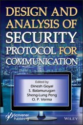 book Design and analysis of security protocol for communication