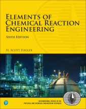 book Elements of Chemical Reaction Engineering, 6th Edition