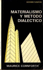 book Materialismo y método dialéctico