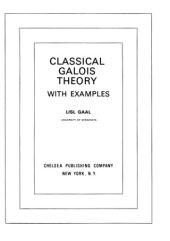 book Classical Galois theory: with examples