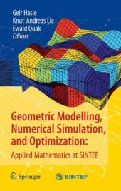 book Geometric modelling, numerical simulation, and optimization applied mathematics at SINTEF