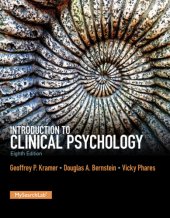 book Introduction to Clinical Psychology, 8/e