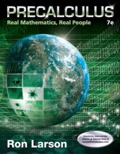 book Precalculus : real mathematics, real people