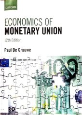 book Economics of Monetary Union