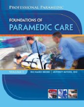 book Foundations of paramedic care, volume 1