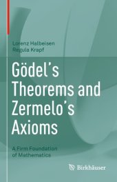 book Gödel's Theorems and Zermelo's Axioms