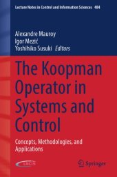 book The Koopman operator in systems and control