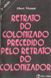 book Retrato do colonizado precedido pelo retrato do colonizador