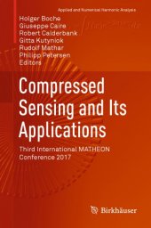 book Compressed sensing and its applications: 3 MATHEON conf. 2017