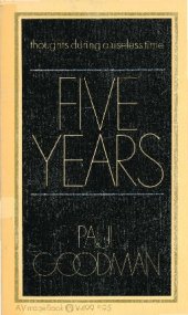 book Five years : thoughts during a useless time.