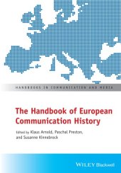 book The handbook of European communication history