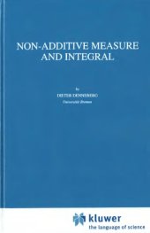 book Non-additive measure and integral