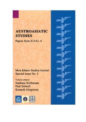 book Austroasiatic studies. Papers from ICAAL 4