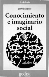 book Conocimiento e imaginario social