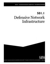 book SEC501.1: Defensive Network Infrastructure