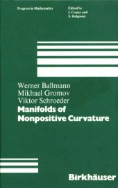 book Manifolds of nonpositive curvature