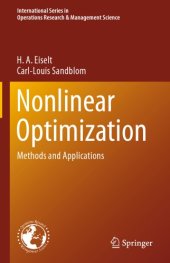 book Nonlinear optimization