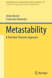 book Metastability. A potential-theoretic approach