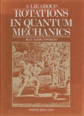 book A Lie group: rotations in quantum mechanics