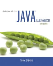 book Starting Out with Java: Early Objects, 6/e