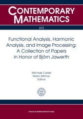 book Functional analysis, harmonic analysis, and image processing: in honor of Bjorn Jawerth