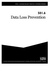 book SEC501.6: Data Loss Prevention