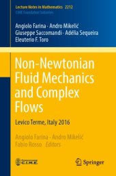 book Non-Newtonian fluid mechanics and complex flows