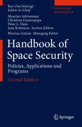 book Handbook Of Space Security: Policies, Applications And Programs