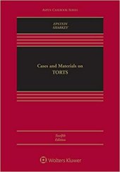 book Cases and Materials on Torts (Aspen Casebook) [Connected Casebook]