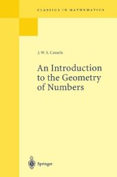 book An Introduction to the Geometry of Numbers