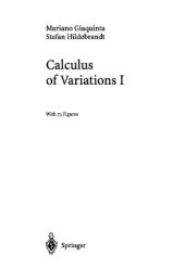 book Calculus of Variations I