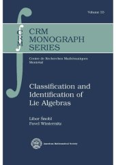 book Classification and Identification of Lie Algebras