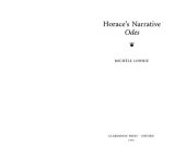 book Horace's Narrative Odes