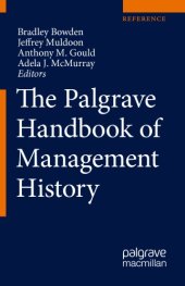 book The Palgrave Handbook Of Management History