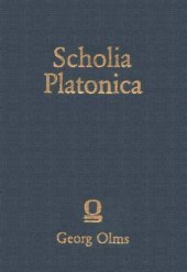 book Scholia Platonica