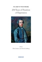 book The Legacy Of Peter Forsskål: 250 Years Of Freedom Of Expression